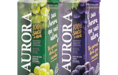 #MComDáVóz: Aurora lança suco de uva integral em embalagem da Tetra Pak® de 1,5 litro e projeta crescimento de 30% nas vendas