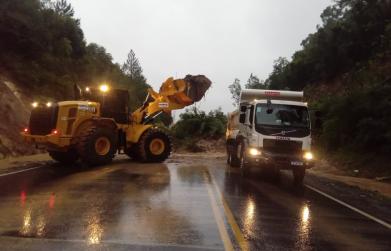 CSG alerta para cuidado extremo em todo o trecho no Vale do Caí e na Serra Gaúcha